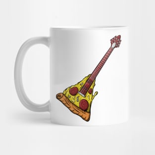 Pizza Guitar Mug